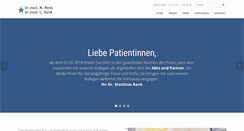 Desktop Screenshot of dr-renk.de